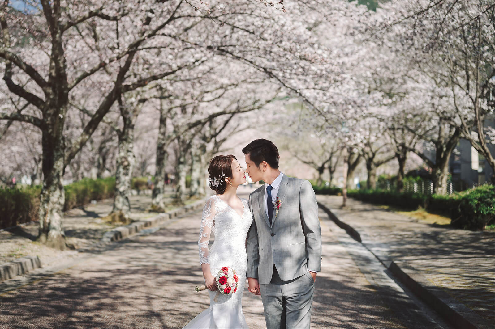 「婚紗攝影」海外婚紗 – 日本櫻花季